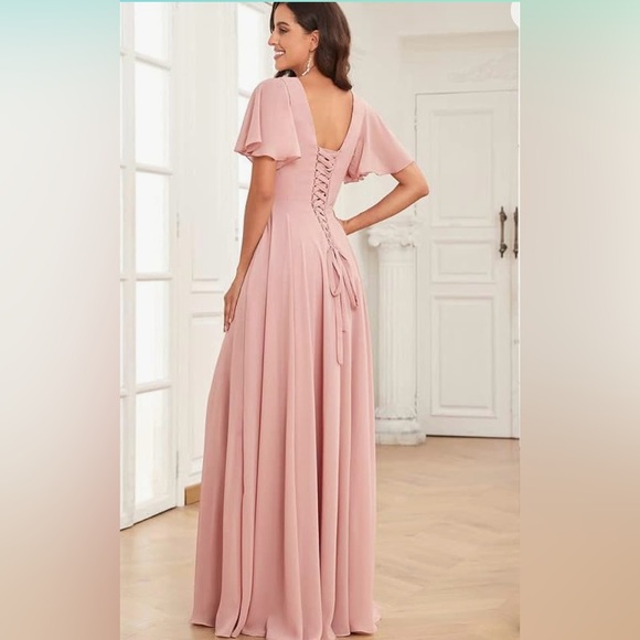 NWT Chiffon bridesmaid dress - Picture 4 of 6